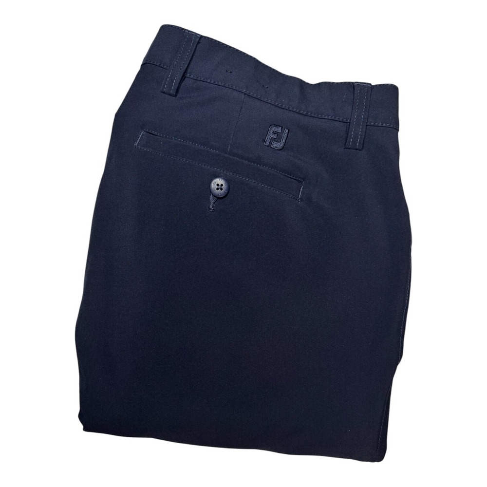 FootJoy Mens 42x30 Performance‎ Chino Pants Navy Blue Straight Leg Stretch Golf